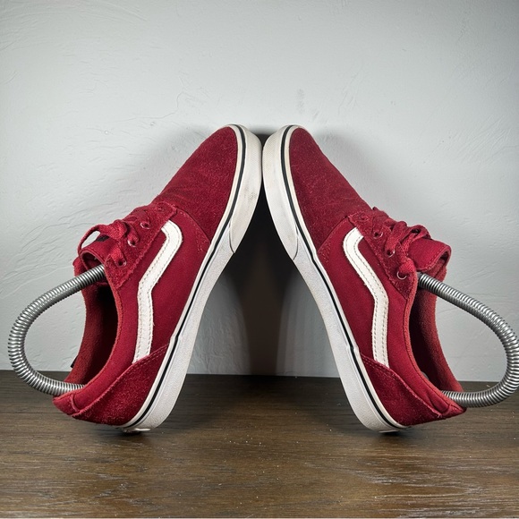 Vans Red/White Women's Old Skool Shoes size 6 - Picture 6 of 7